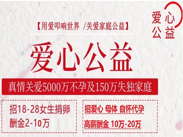 商洛市捐卵助孕生子 爱心志愿者招募